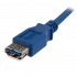 StarTech.com Cable USB A Macho - USB A Hembra, 1 Metro, Azul  3
