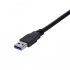StarTech.com Cable USB A Macho - USB A Hembra, 1 Metro, Negro  2