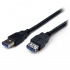 StarTech.com Cable Extensor USB Macho - USB Hembra, 2 Metros, Negro  1