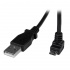 StarTech.com Cable USB 2.0 para Teléfono Móvil, USB A - Micro USB B, Ángulo Hacia Abajo, 1 Metro  1
