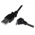 StarTech.com Cable USB 2.0 para Teléfono Móvil, USB A - Micro USB B, Ángulo Hacia Abajo, 1 Metro  3
