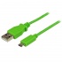 StarTech.com Cable Slim Micro USB B - USB A, 1 Metro, Verde  1