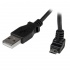StarTech.com Cable USB 2.0 para Teléfono Móvil, USB A - Micro USB B, Ángulo Hacia Arriba, 1 Metro  1