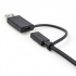 Startech.com Cable USB-C Macho - USB-C/USB-A Macho, 1 Metro, Negro  5