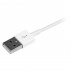 Startech.com Cable de Carga Certificado MFi USB A 2.0 Macho - Lightning Macho, 1 Metro, Blanco, para iPod/iPhone/iPad - Imagen adicional 1