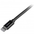 StarTech.com Cable de Carga Certificado MFi Lightning Macho - USB A 2.0 Macho, 2 Metros, Negro, para iPod/iPhone/iPad  2