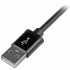 StarTech.com Cable de Carga Certificado MFi Lightning Macho - USB A 2.0 Macho, 2 Metros, Negro, para iPod/iPhone/iPad - Imagen adicional 3