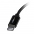 StarTech.com Cable Lightning 8-pin - USB A 2.0, 30cm, Negro, para iPod/iPhone/iPad  2