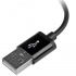 StarTech.com Cable Lightning 8-pin - USB A 2.0, 30cm, Negro, para iPod/iPhone/iPad  4