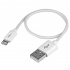 StarTech.com Cable de Carga Lightning Macho - USB A 2.0 Macho, 30cm, Negro, para iPod/iPhone/iPad  2