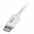 StarTech.com Cable de Carga Lightning Macho - USB A 2.0 Macho, 30cm, Negro, para iPod/iPhone/iPad  3