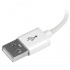 StarTech.com Cable de Carga Lightning Macho - USB A 2.0 Macho, 30cm, Negro, para iPod/iPhone/iPad  4