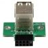 StarTech.com Adaptador Header USB de 2 Puertos, para Tarjeta Madre  4