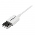StarTech.com Cable USB 2.0, USB A Macho - Micro USB B Macho, 1 Metro, Blanco  3