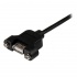 StarTech.com Cable USB 2.0, USB A Macho - USB A Hembra, 30cm, Negro  2
