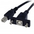 StarTech.com Cable USB-B Macho - USB-B Hembra, 30cm   1
