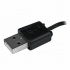 StarTech.com Cable Retráctil USB 2.0 A Macho - mini USB B y Micro USB B Macho, 76cm, Negro  3