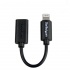 Startech.com Cable USB 2.0, Lightning (8-pin) Macho - micro USB B Hembra, 10cm, Negro, para iPod/iPhone 5/iPad  1