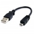 StarTech.com Cable Adaptador USB A Macho - Micro USB B Macho para Teléfono Celular, 15cm, Negro  1