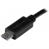 StarTech.com Cable Adaptador USB OTG, Micro USB Macho - Micro USB Macho, 20cm, Negro  2