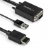 StarTech.com Cable VGA/USB A Macho - HDMI A Macho, 3 Metros, Negro  1
