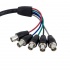 StarTech.com Cable VGA HD15 Macho - 5x BNC Coaxial Hembra, Negro  2