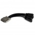 StarTech.com Cable VHDCI Macho - 4x HDMI Hembra, 22cm, Negro  1