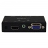StarTech.com Video Splitter HDMI/VGA, 1x HDMI, 2x VGA, Negro  2