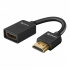 Steren Adaptador HDMI Macho - HDMI Hembra, 10cm