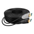 Steren Cable HDMI de Fibra Óptica HDMI Macho - HDMI Macho, 4K, 30 Metros, Negro/Gris  2