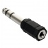Steren Adaptador de Audio 6.3mm Macho - 3.5mm Hembra, Negro  1