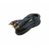Steren Cable AUX 3.5mm Macho - 2x RCA, 1.8 Metros, Negro  1