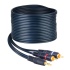 Steren Cable 254-050 2x RCA Macho - 3.5mm Macho, 3.6 Metros, Negro/Oro  2