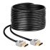 Steren Cable Ultra Delgado HDMI Macho - HDMI Macho, 4K, 3.6 Metros, Negro/Blanco - Imagen adicional 1