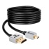 Steren Cable Ultra Delgado Micro HDMI Macho - HDMI Macho, 4K, 1.8 Metros, Negro/Blanco  2