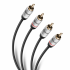 Steren Cable RCA Macho - RCA Macho, 4 Metros