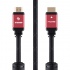 Steren Cable Elite con Filtros de Ferrita HDMI Macho - HDMI Macho, 4K, 3.6 Metros, Negro/Rojo  2