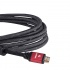 Steren Cable Elite con Filtros de Ferrita HDMI Macho - HDMI Macho, 4K, 3.6 Metros, Negro/Rojo  3