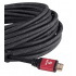 Steren Cable HDMI con Filtros de Ferrita HDMI Macho - HDMI Macho, 4K, 60Hz, 10 Metros, Negro/Rojo  3