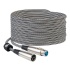 Steren Cable AUX XLR Macho - XLR Hembra, 7.2 Metros, Negro/Blanco  2