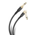 Steren Cable AUX 6.3mm Macho - 6.3mm 90° Macho, 3 Metros, Negro  1