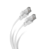 Steren Cable Patch Cat6a STP RJ-45 Macho - RJ-45 Macho, 2.1 Metros, Blanco   1