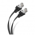 Steren Cable Patch Cat6 STP Blindado RJ-45 Macho - RJ-45 Macho, 2 Metros, Negro