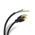 Steren Cable de Poder NEMA 5-15P, 2.5 Metros, Negro  1
