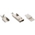 Steren Conector USB para Soldar, Plata  1