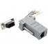 Steren Adaptador Serial DB9 Hembra - RJ-45 Hembra, Gris  1
