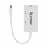 Steren Adaptador Mini DisplayPort/Thunderbolt Macho - VGA/HDMI/DVI Hembra, Blanco  4