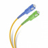 Steren Cable Fibra Óptica SC/APC Macho - SC/UPC Macho, 10 Metros, Amarillo  1