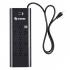 Steren Supresor de Picos 905-420, 12 Contactos, 2x USB 2.0, 2065 Joules, Negro  2
