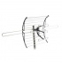 Steren Antena para Televisión ANT-UHF 20, Exteriores, UHF/VHF/FM, Plata